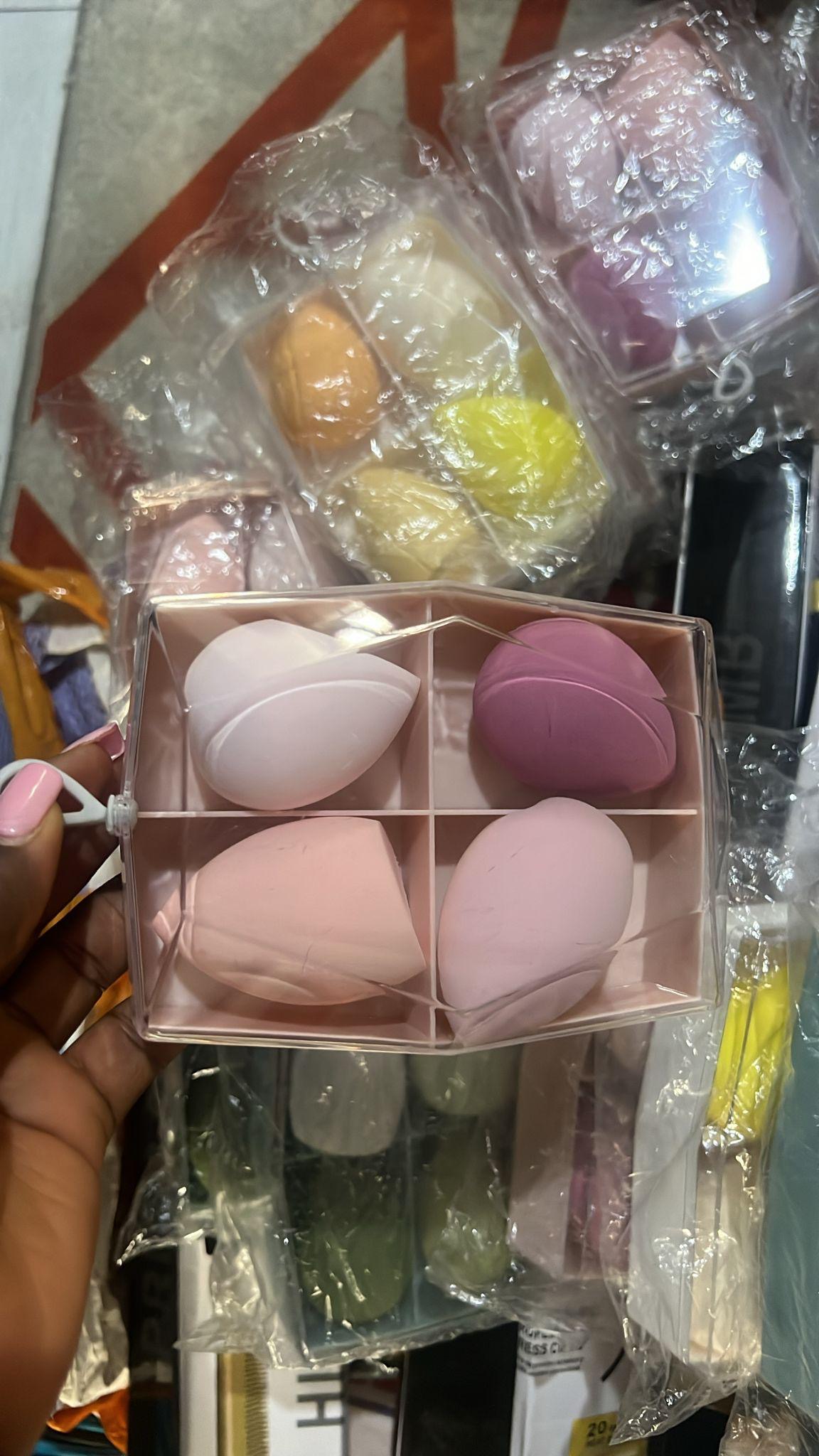 Beauty sponge blend set 4pcsbox Very good quality