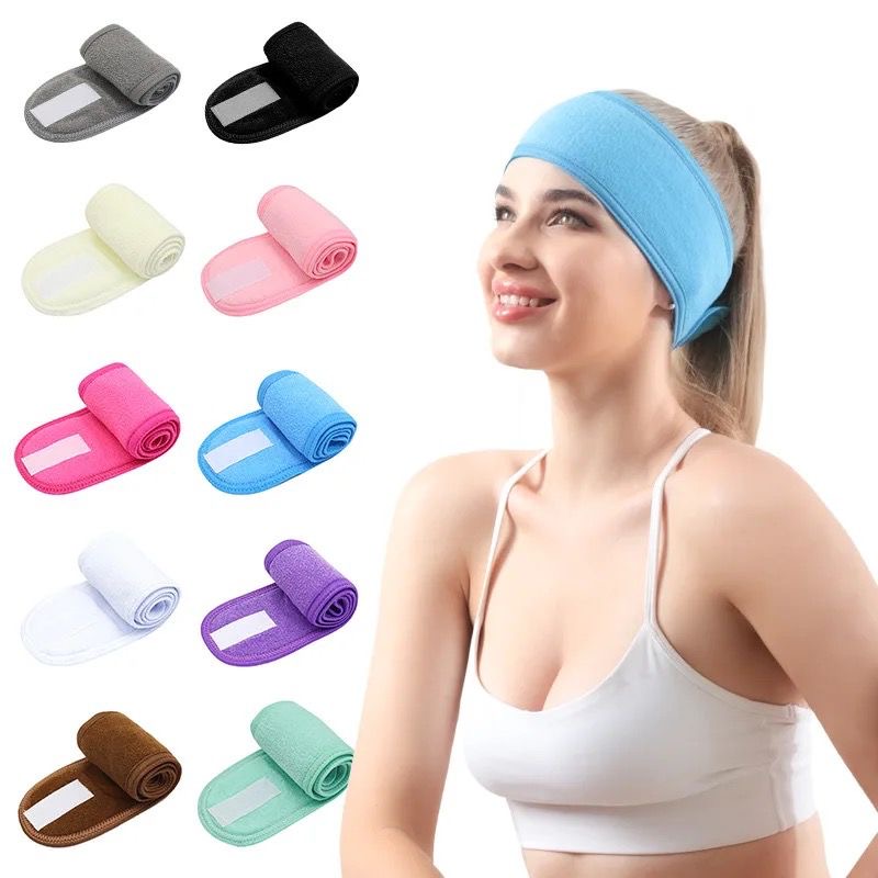 Spa facial headband