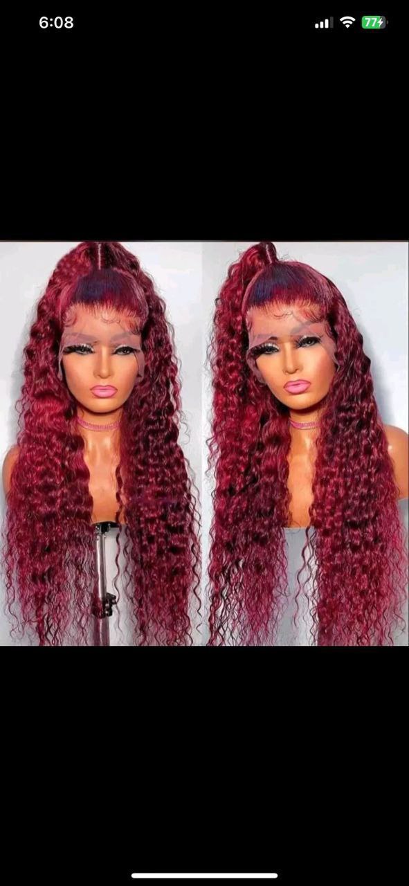 100 human hair full frontal deep curl 30 inch